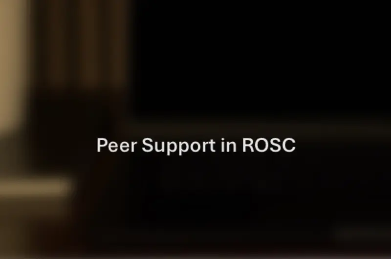 Peer Support in ROSC Webinar Tile