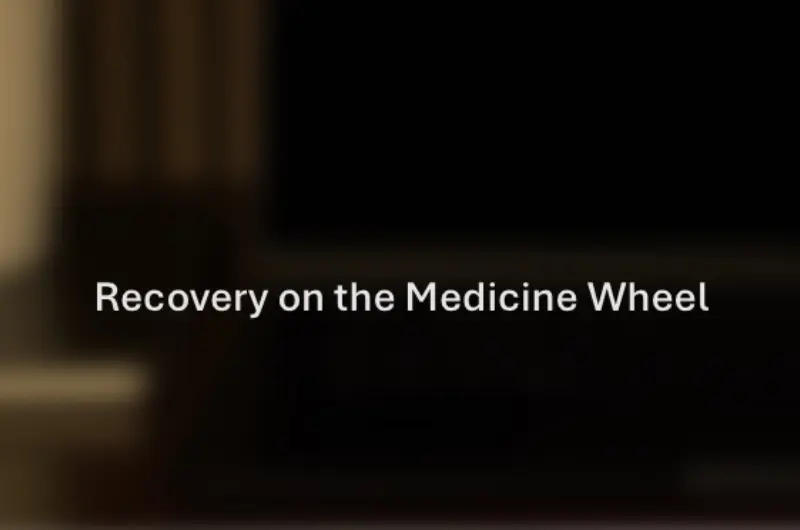 Recovery on the medicine wheel Webinar tile
